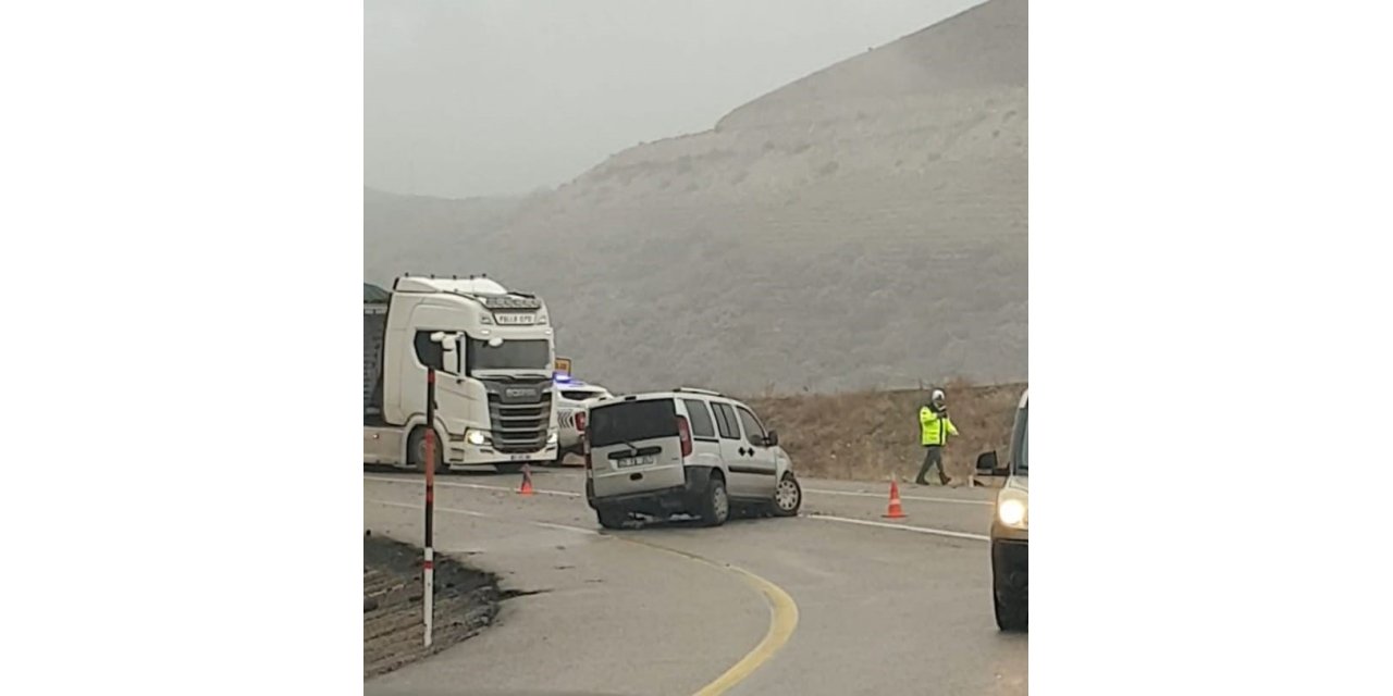 Aşkale’de trafik kazası: 1 yaralı