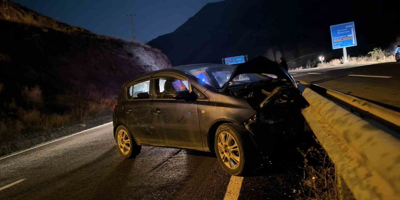 Erzurum-Artvin karayolunda trafik kazası: 5 yaralı