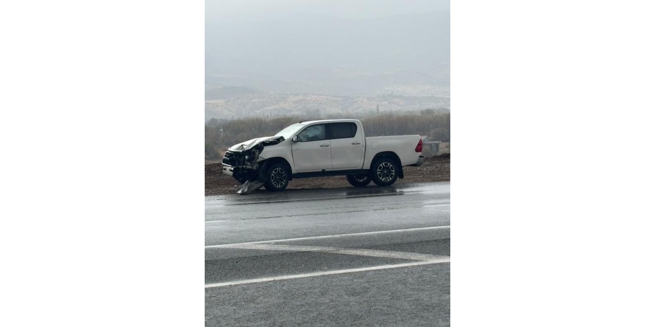 Elazığ’da trafik kazası: 1 yaralı