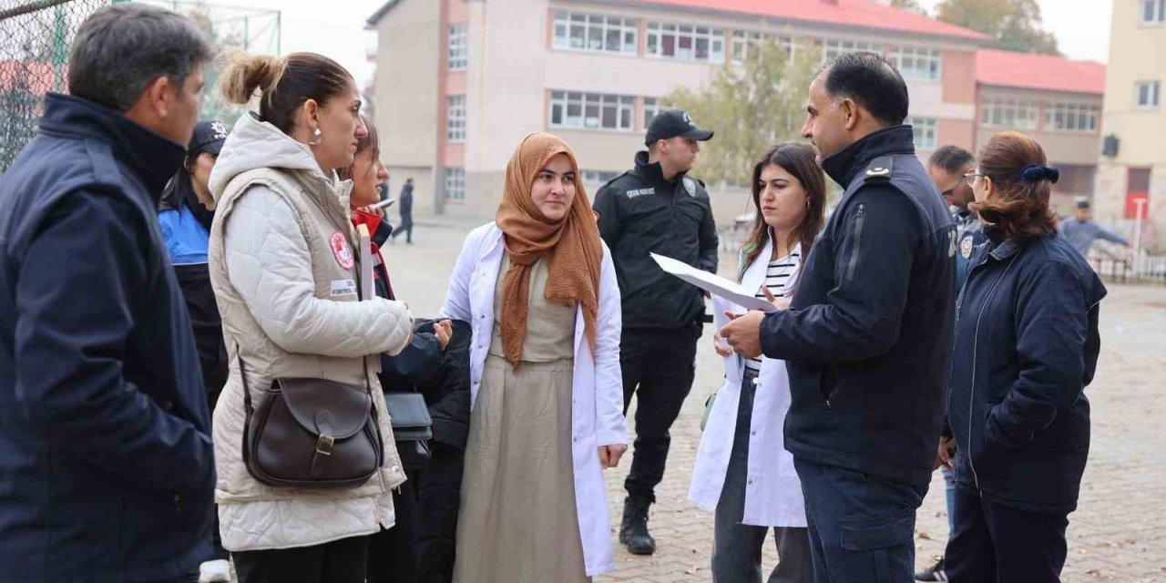 Iğdır’da okul çevresindeki işletmeler denetlendi