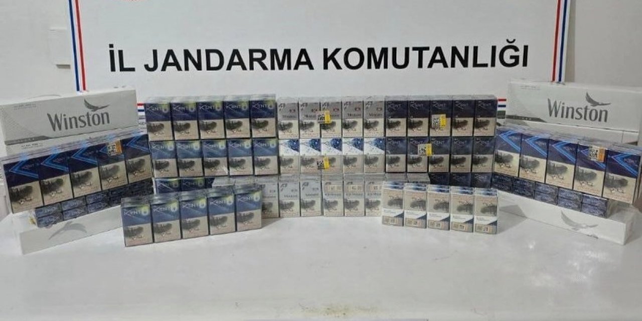 Van’da 860 paket kaçak sigara ele geçirildi