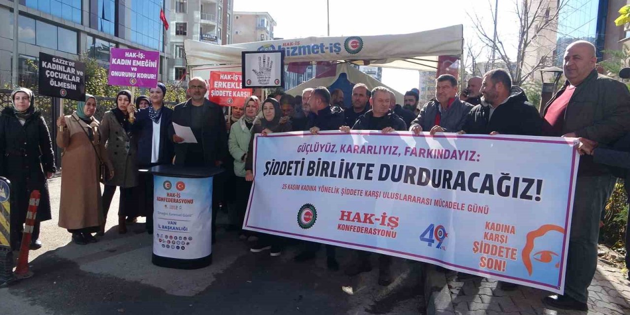 Hak-İş kadına yönelik şiddetin son bulmasını istedi