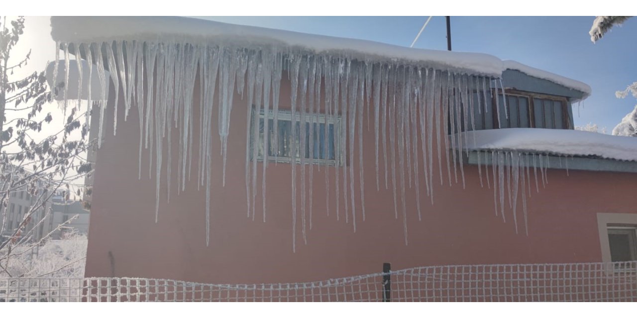 Aşkale’de soğuk hava etkili oluyor