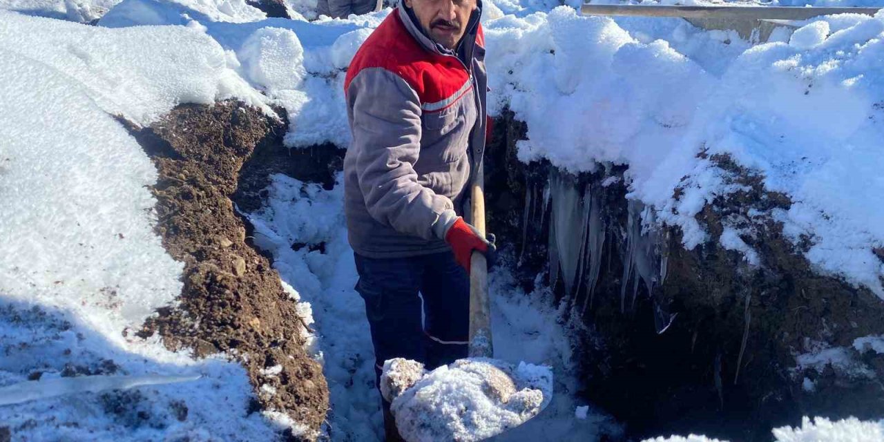 Erzurum’da kış için 500 mezar açıldı