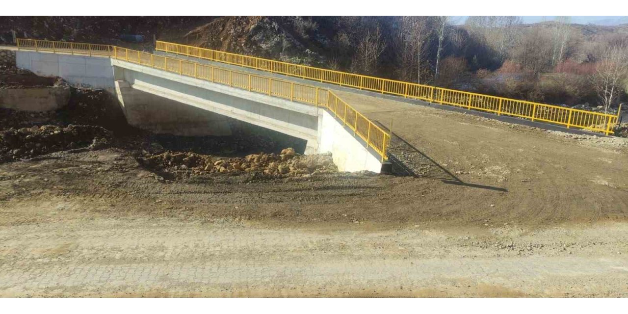 Bükardı Güvenlik Yolu Köprüsü tamamlandı