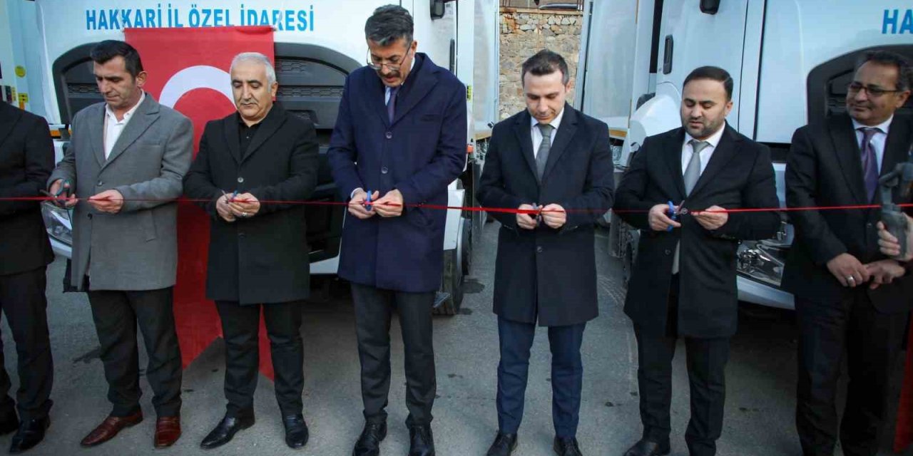 Hakkari İl Özel İdaresi araç filosuna güçlendirdi