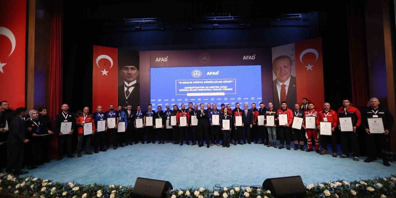 Fırat EDAŞ arama kurtarma ekibi, AFAD akreditasyon belgesi aldı