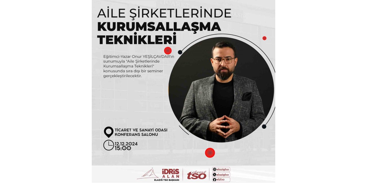 ETSO’dan aile şirketlerinde kurumsallaşma teknikleri konferansı