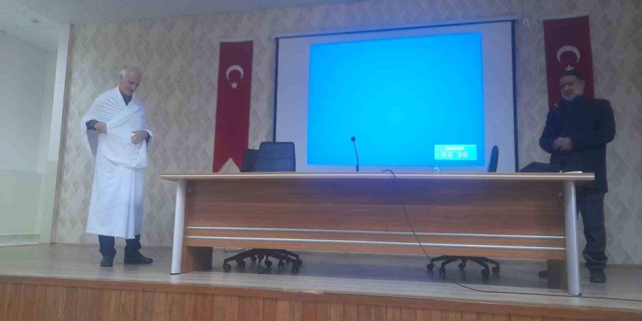 Elazığ’da umre semineri düzenlendi