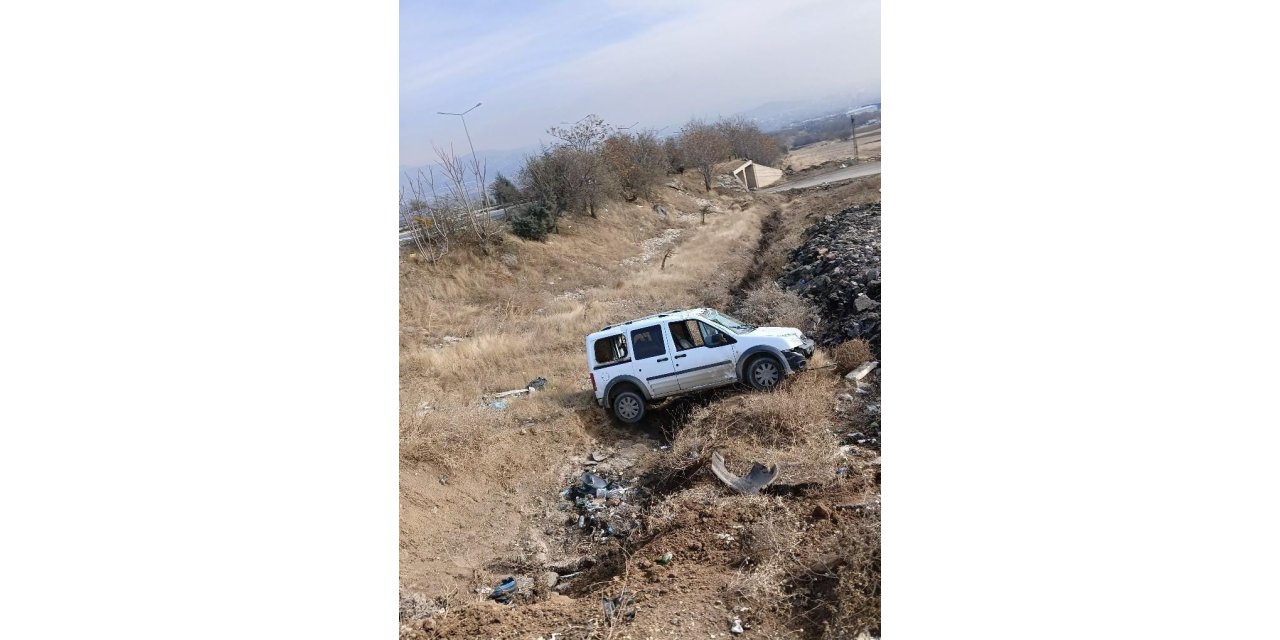 Elazığ’da trafik kazası: 2 yaralı