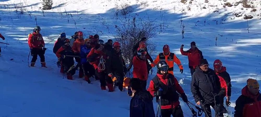 Erzurum Palandöken’de çığ: 1 ölü, 3 yaralı