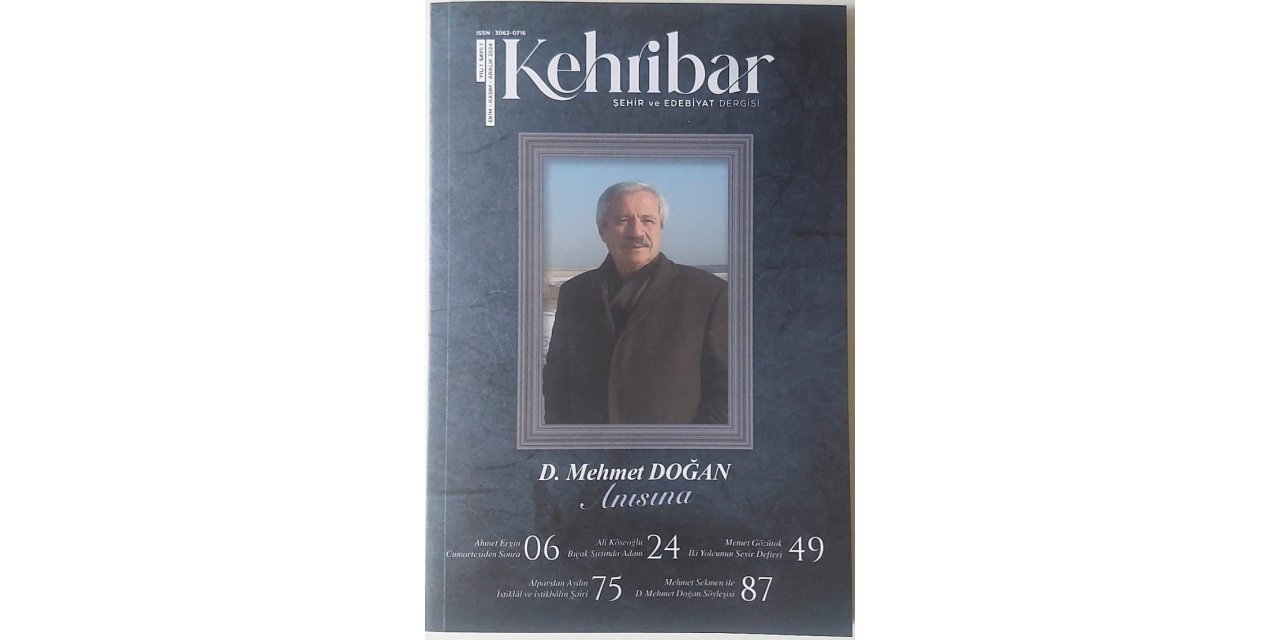 Kehribar Dergisi yayında