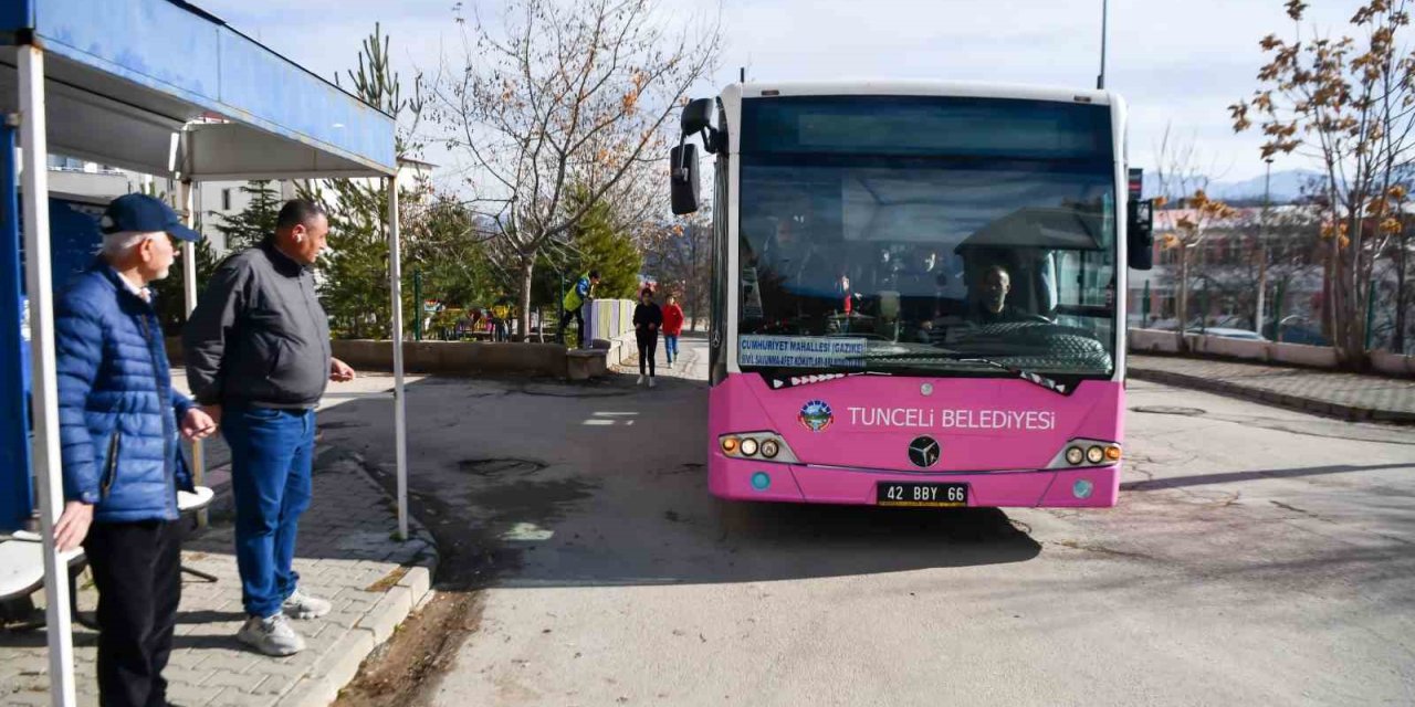 Konya’dan Tunceli’ye 2 otobüs