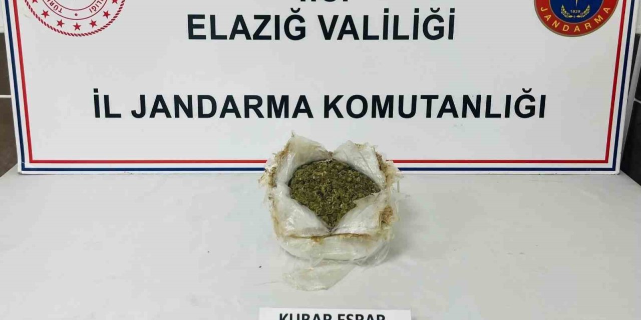 Elazığ’da uyuşturucu ele geçirildi: 1 gözaltı