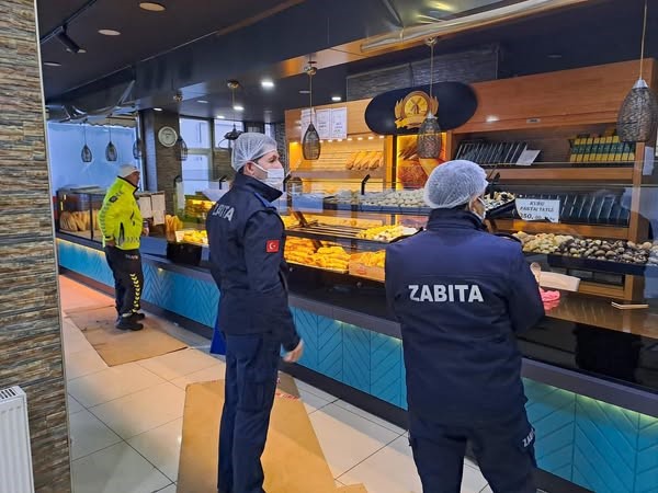 Erzincan’da fırınlarda gramaj ve hijyen denetimi gerçekleştirildi