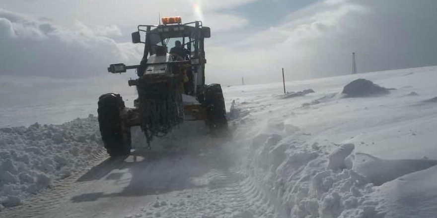 Kars’ta 38 köy yolu ulaşıma kapalı