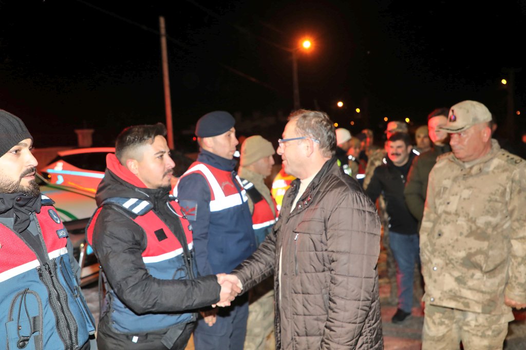 Kars Valisi Polat, yılbaşı tedbirlerini yerinde inceledi