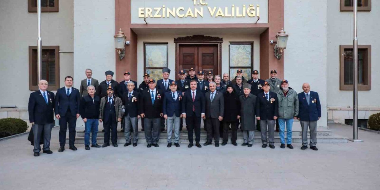 Kahraman gaziler Erzincan’da misafir edildi