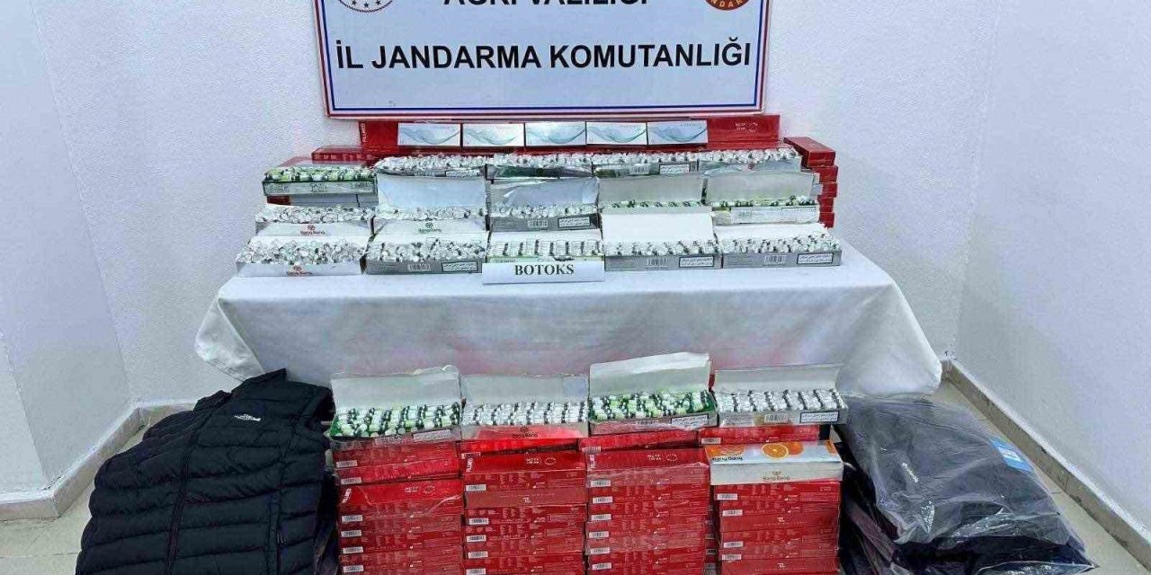 Ağrı’da huzur ve güven uygulaması: Kaçak botox malzemesi ele geçirildi, 53 düzensiz göçmen yakalandı