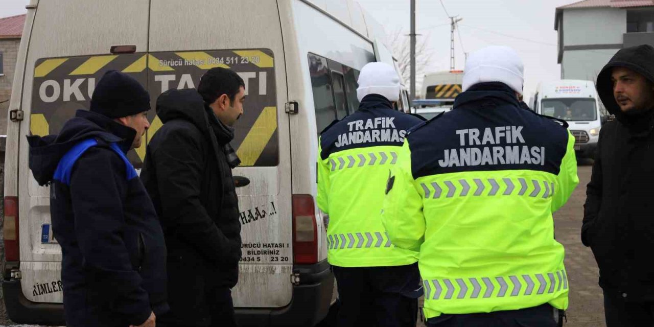 Güroymak’ta öğrenci servisleri denetlendi