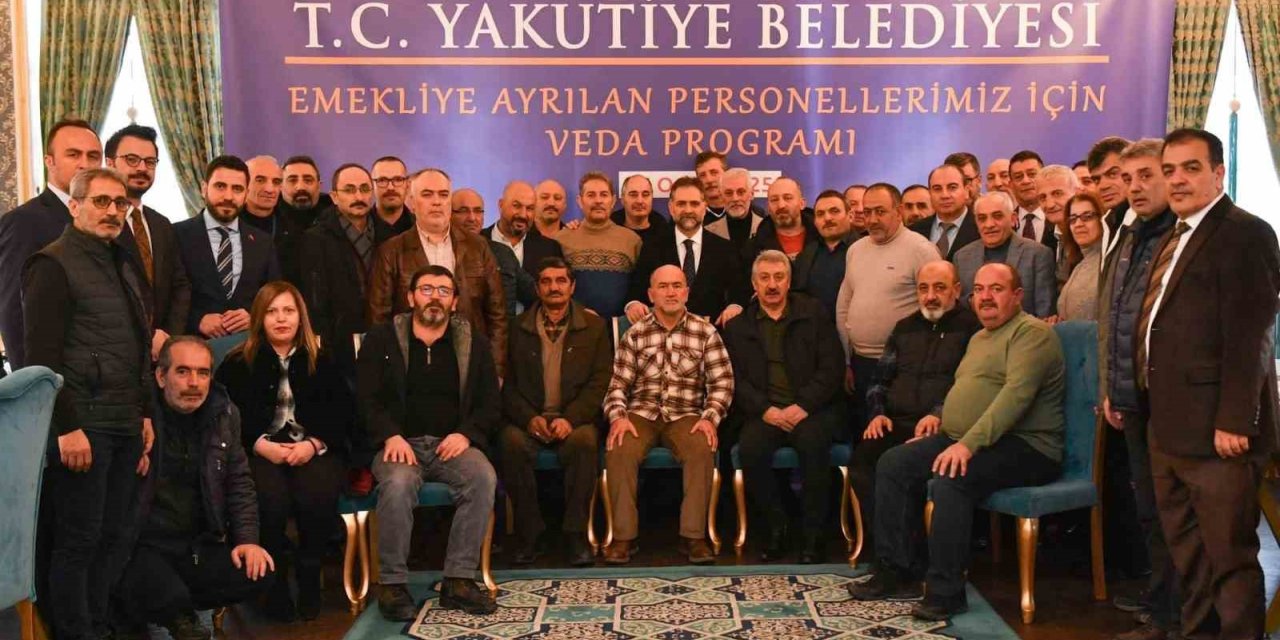 Yakutiye’de emeklilik sevinci