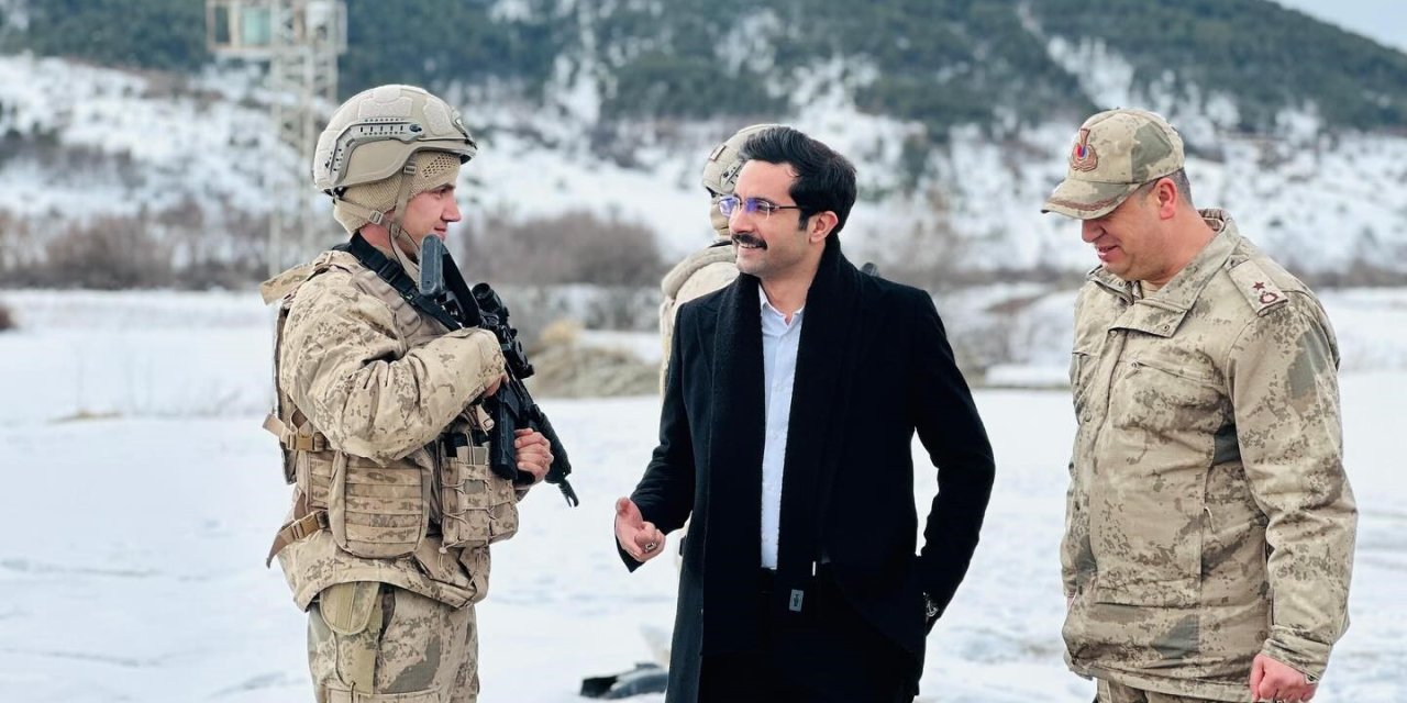 Kaymakam Köroğlu, uygulama noktasında denetimde bulundu