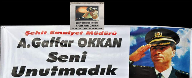 Şehit Gaffar Okkan ölüm yıldönümünde anılıyor