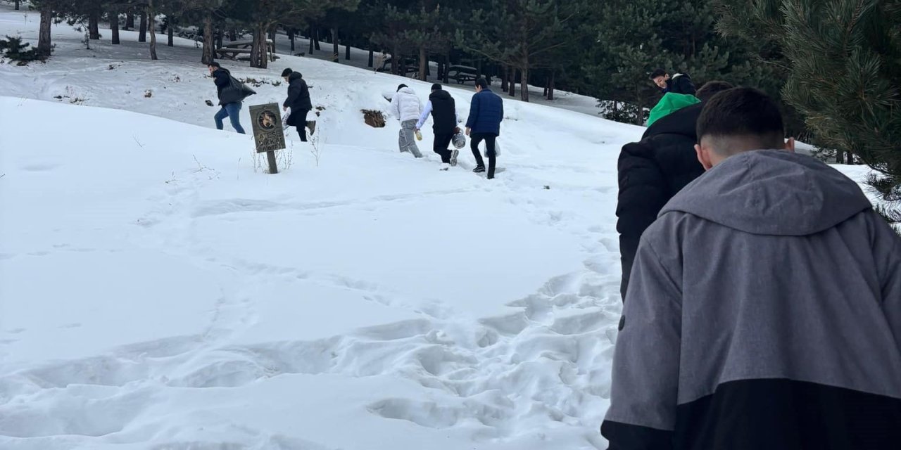 Gençler yaban hayatını unutmadı