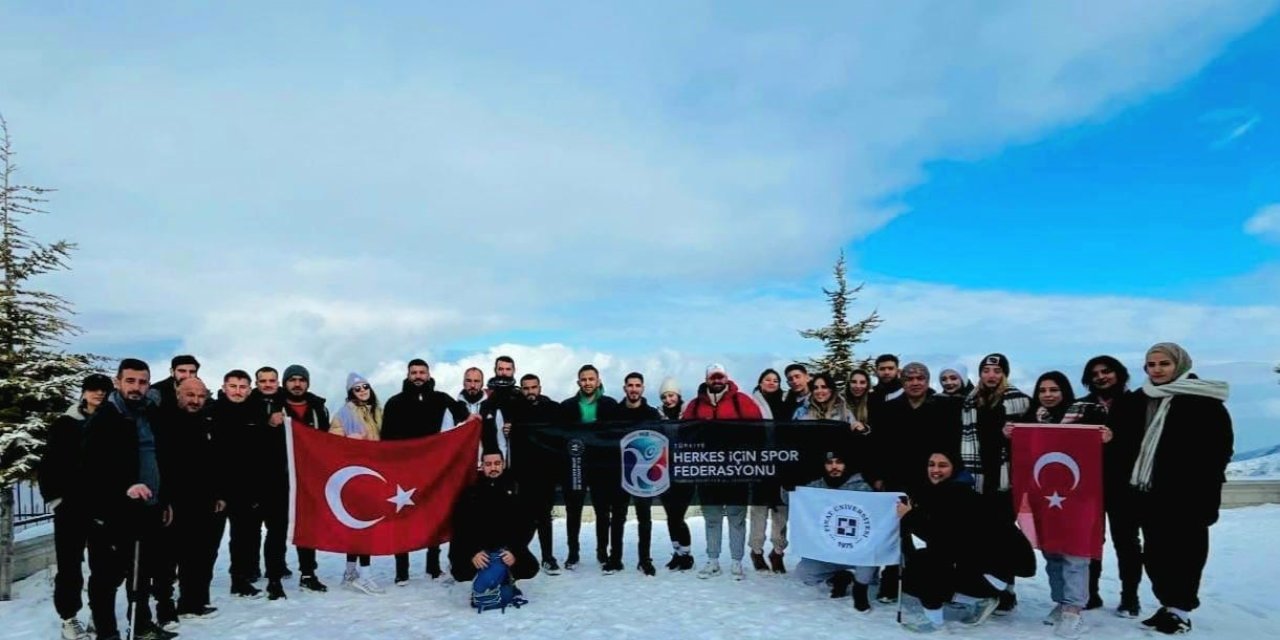 Hazarbaba Dağı’nda trekking etkinliği düzenlendi