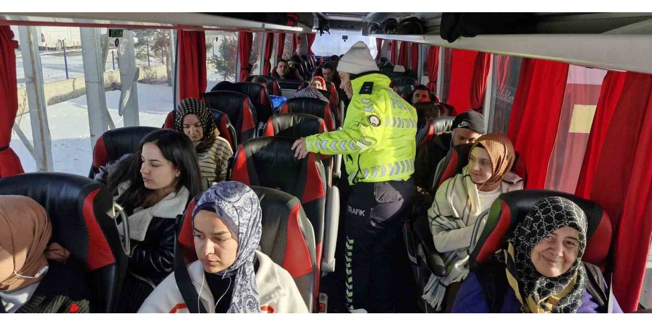 Polisten kemen ve lastik denetimi