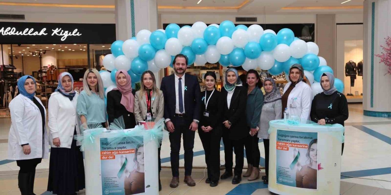 Erzurum’da kanser farkındalık etkinliği düzenlendi