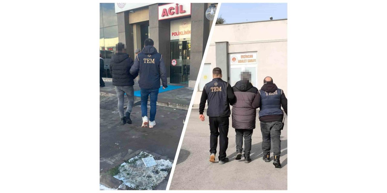 Erzincan’da terör örgütü propagandası yapan 2 kişi tutuklandı