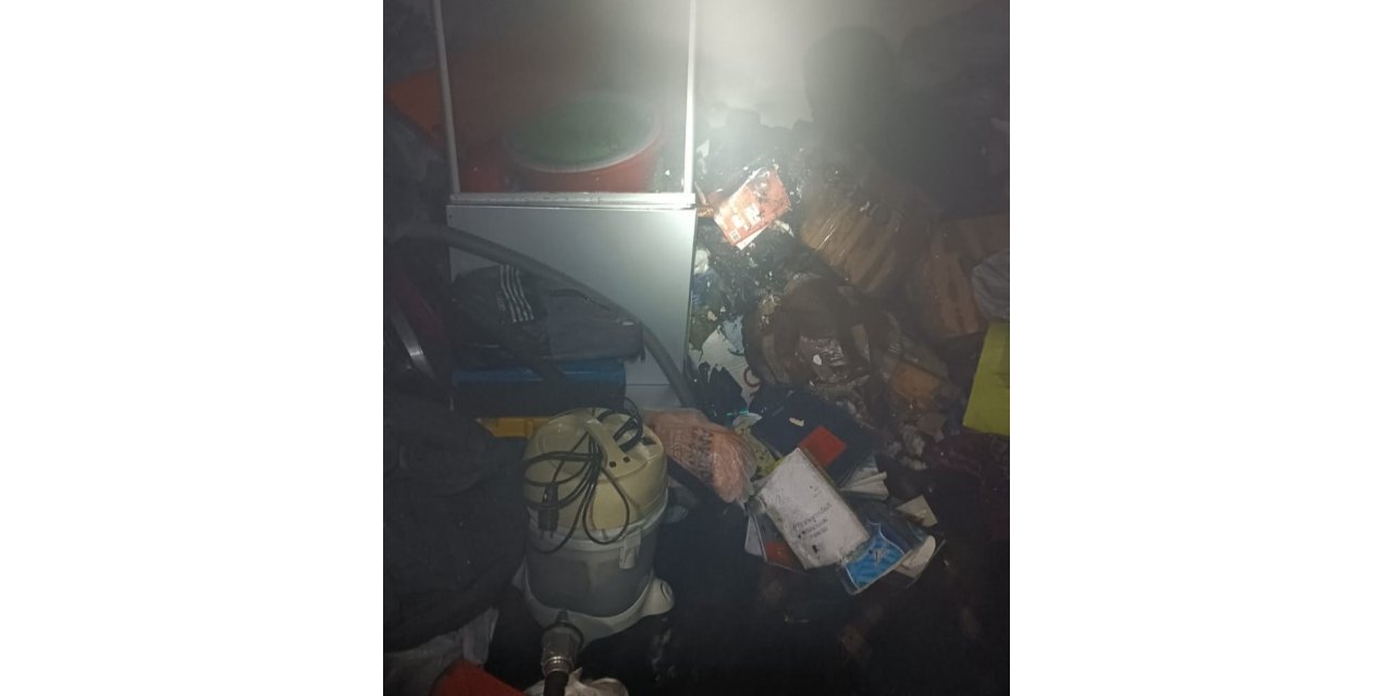 Van’da ev yangını