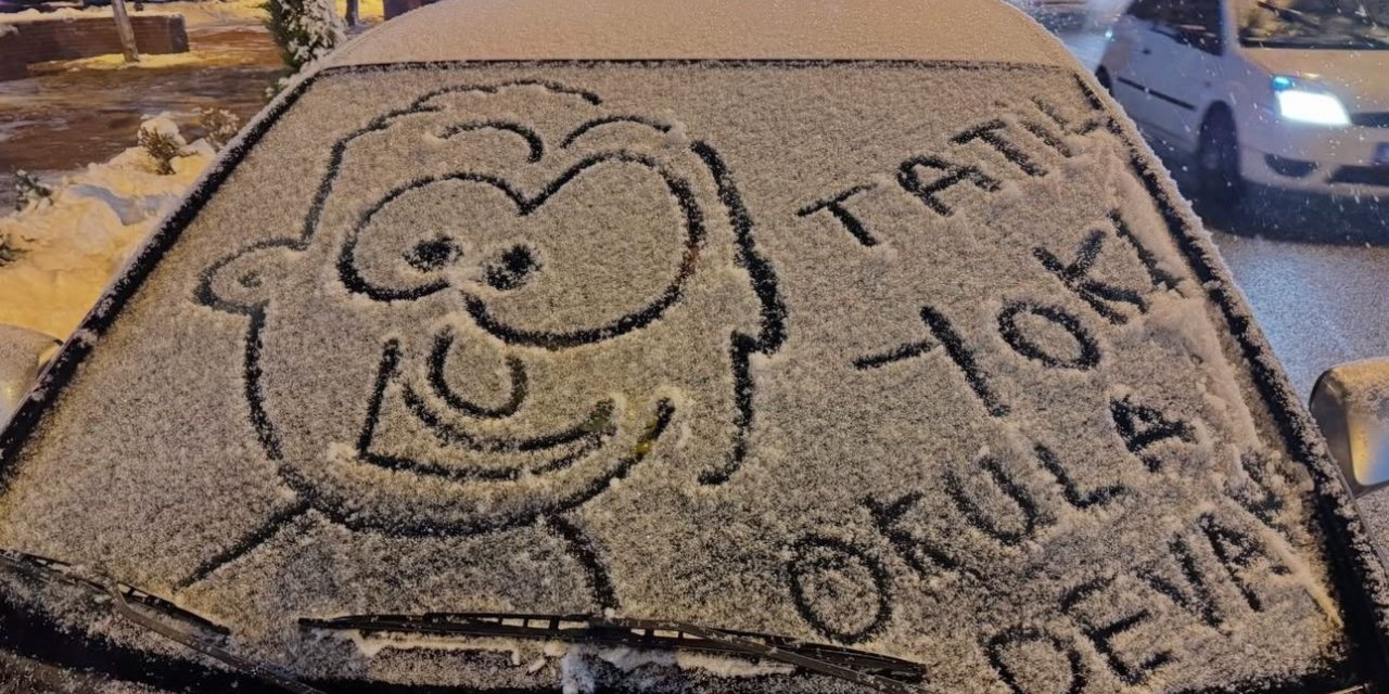 Erzincan için kar yağışı uyarısı