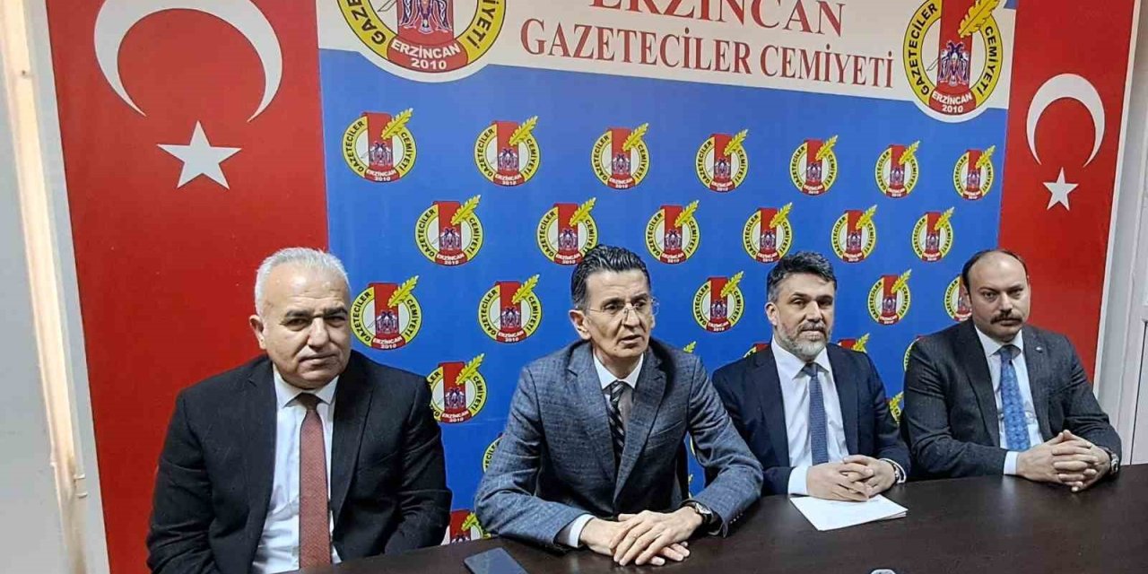 Erzincan’da siyasi parti il başkanlarından ortak tepki