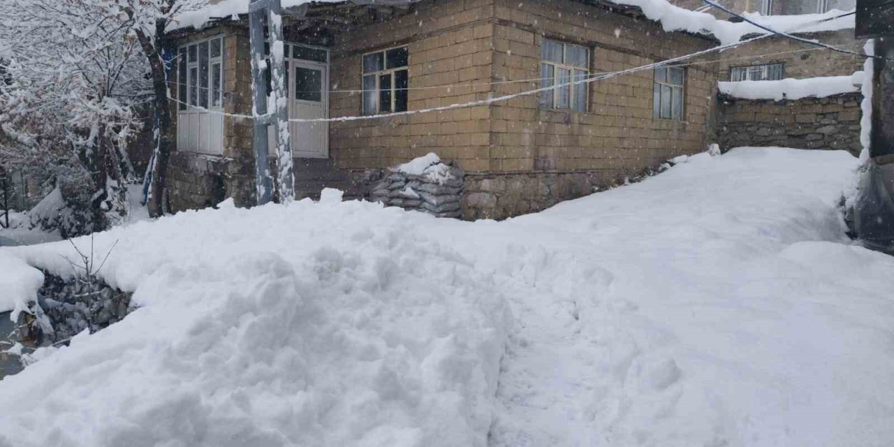 Hakkari’de 31 yerleşim yerinin yolu kapandı
