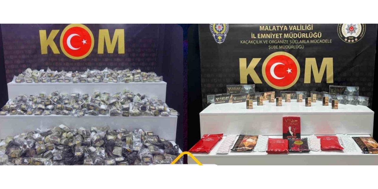 Yolcu otobüsünde kaçak makaron ele geçirildi