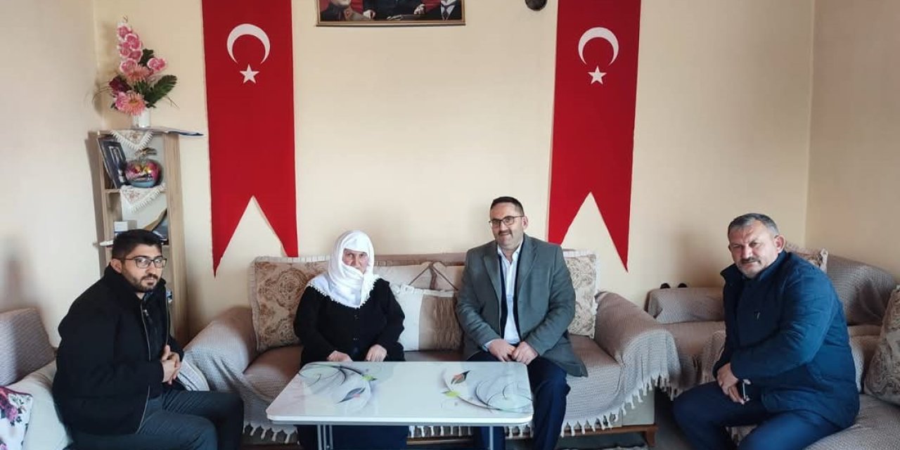 Akyaka’da Sarıgül nineye anlamlı ziyaret