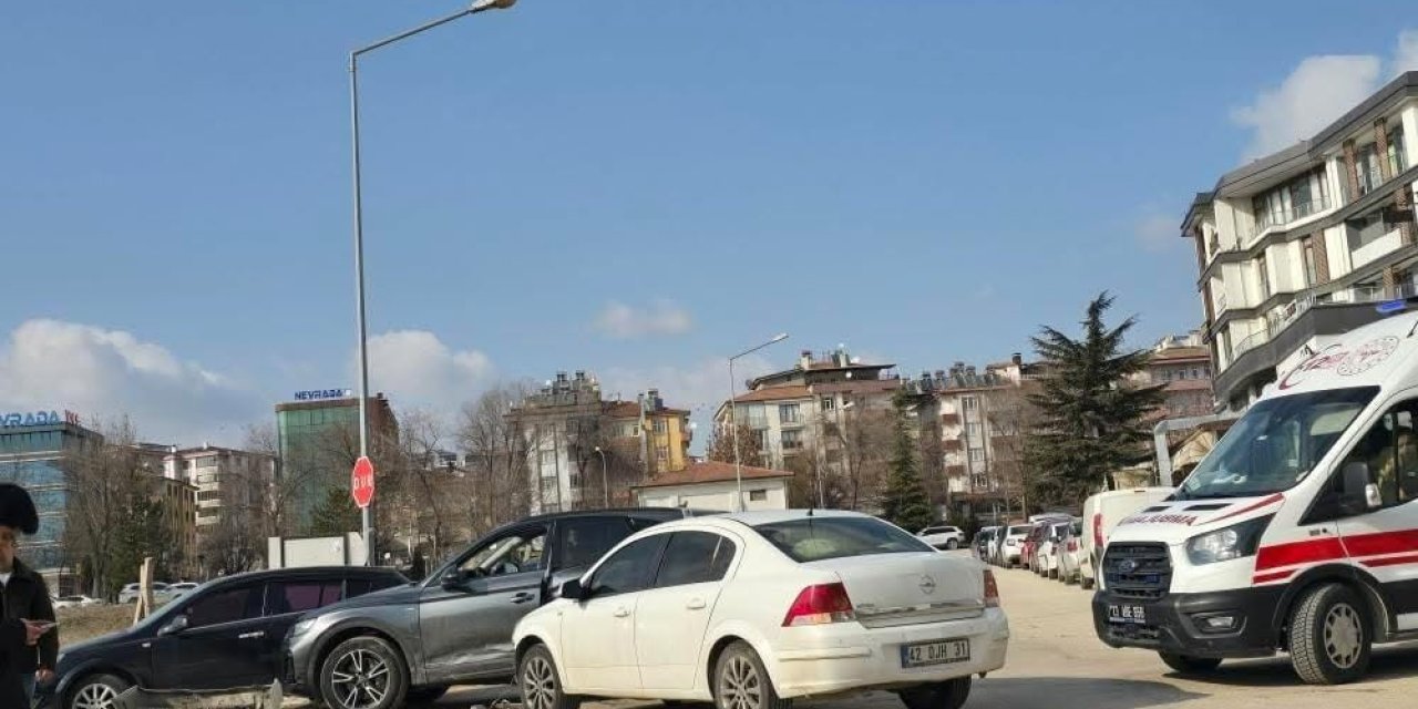 Elazığ’da trafik kazası: 1 yaralı