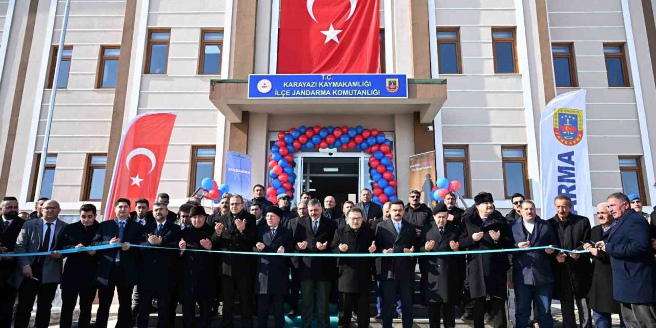 Karayazı İlçe Jandarma Komutanlığı hizmet binası hizmete açıldı
