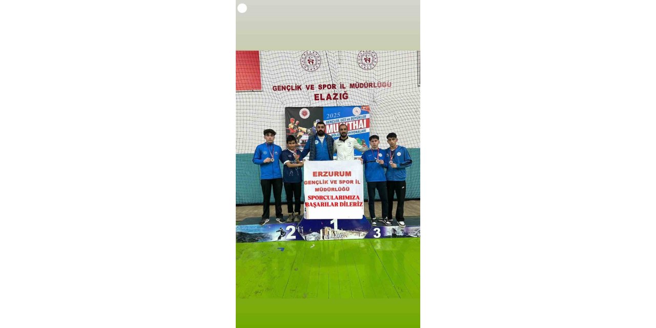 Muay Thaiciler madalya ile döndü