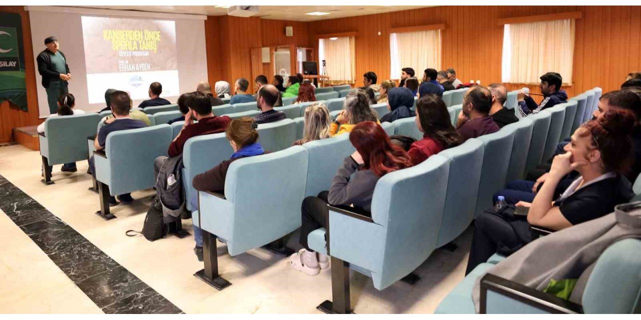 Fırat Üniversitesi’nde ‘Kanserden Önce Sporla Tanış’ etkinliği