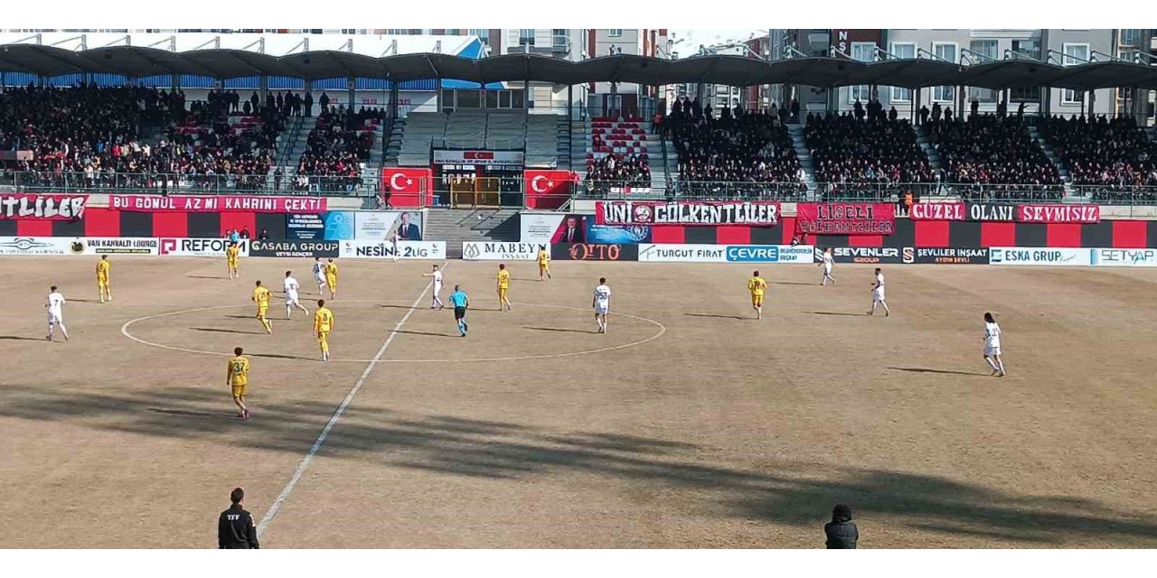 TFF 2. Lig: Vanspor FK: 2 - Menemen Futbol Kulübü: 2