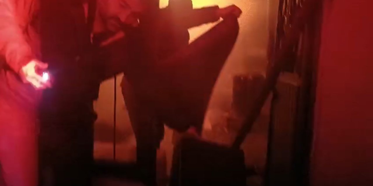 Yüksekova’da ev yangını