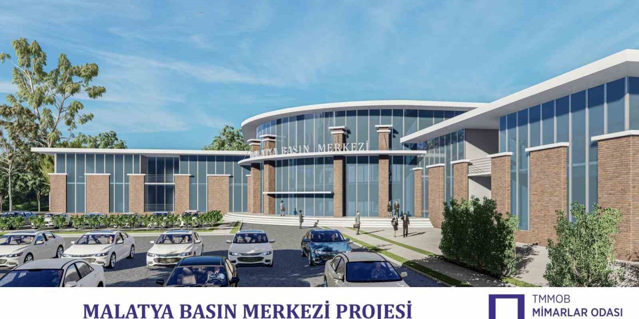 Malatya Basın Merkezi Projesi dosyası Başkan Sami Er’e sunuldu