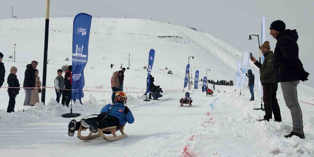 Çat’ta ‘Gelenekten geleceğe kış oyunları festivali’ heyecanı