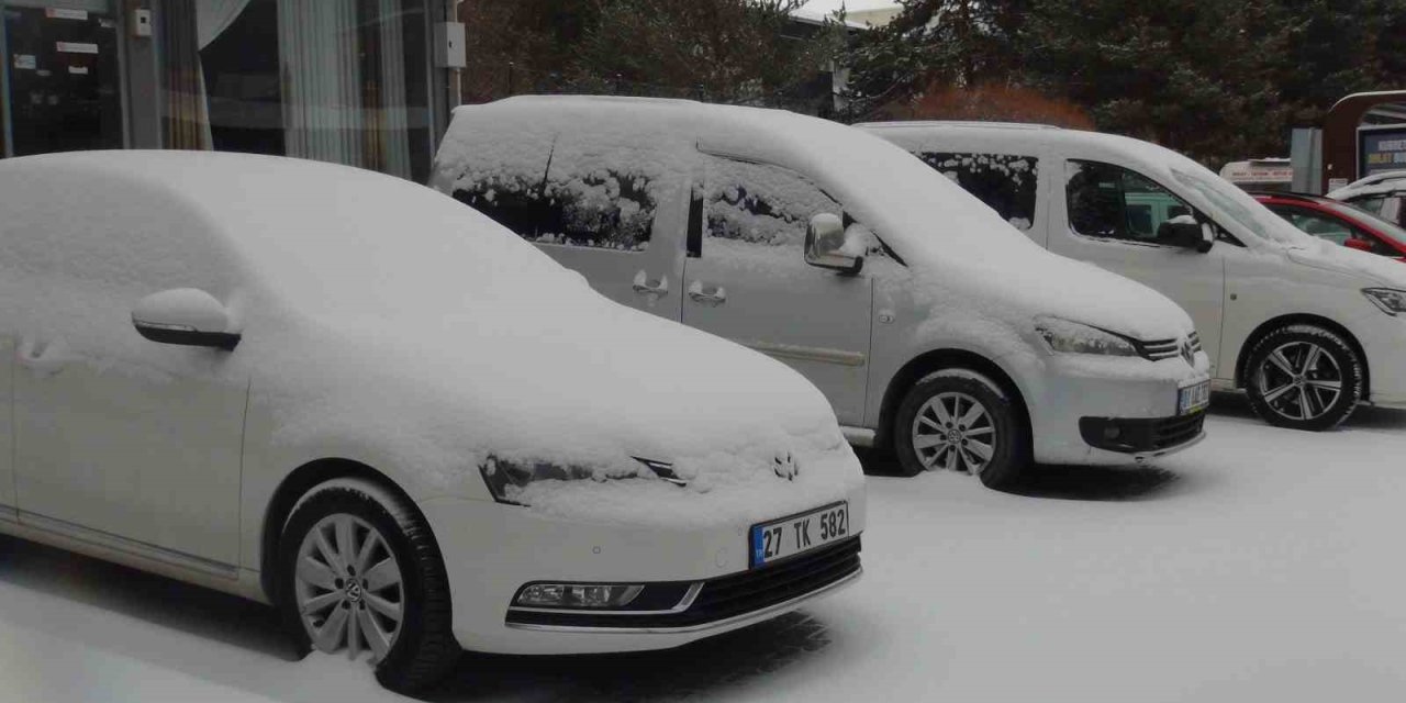 Ahlat’ta kar yağışı, 8 köy yolu ulaşıma kapandı