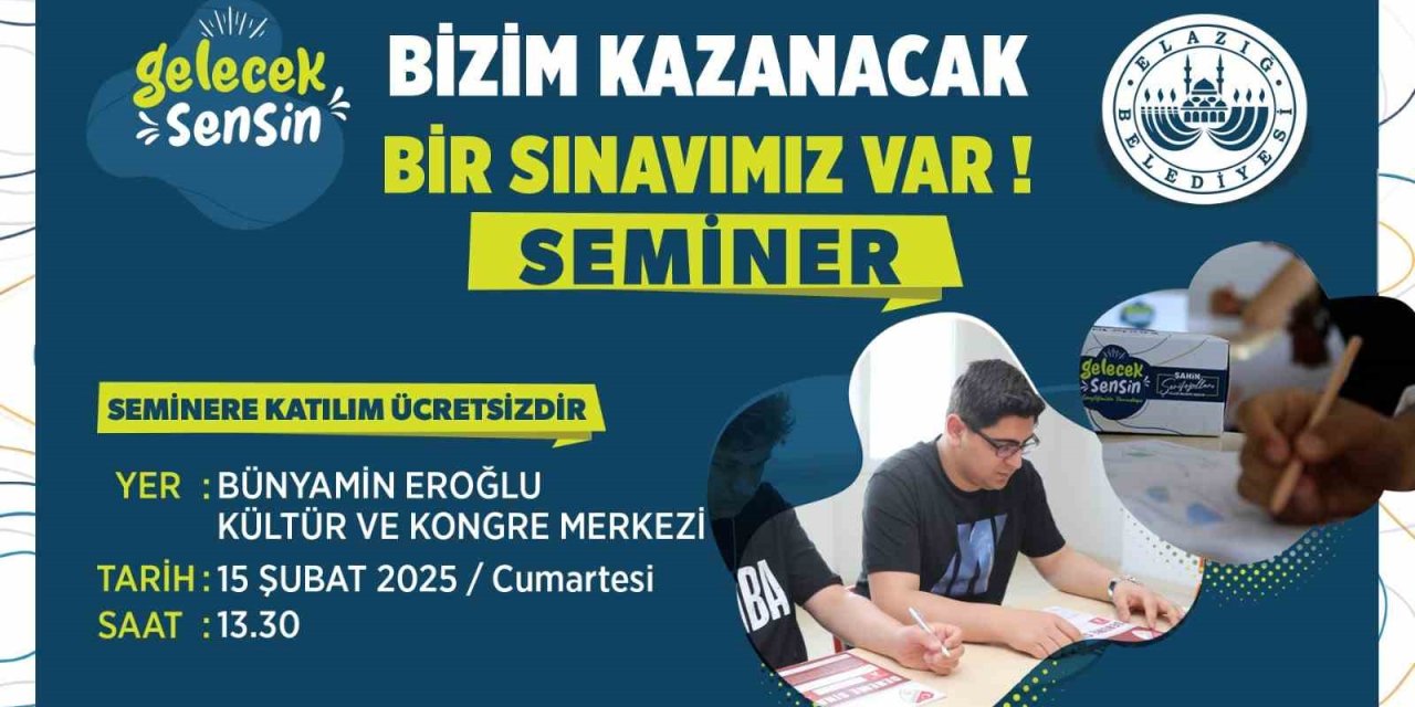 Elazığ’da öğrencilere yönelik ücretsiz seminer