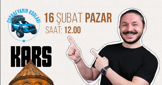 Gezerek Öğreten Coğrafyacı Yunus Turan’ın Yeni Rotası: Kars