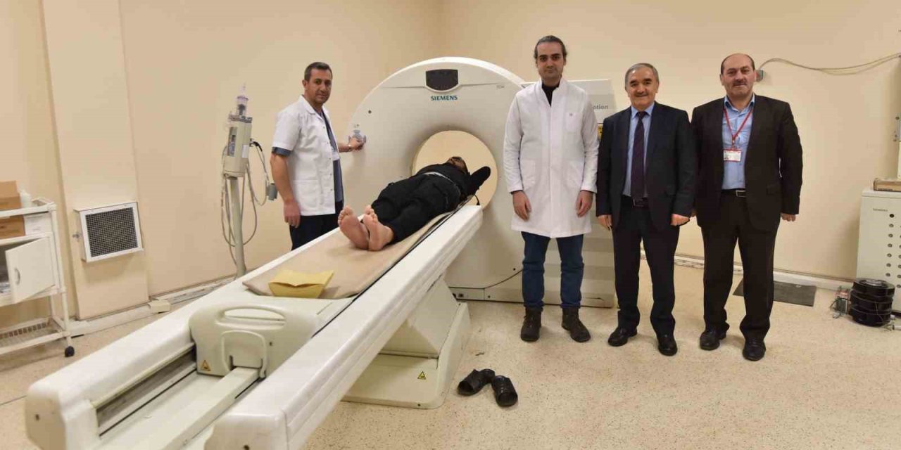 Ahlat Devlet Hastanesine yeni bilgisayarlı tomografi cihazı kazandırıldı
